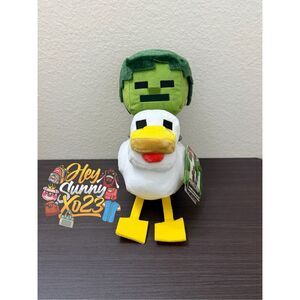 Minecraft Zombie Chicken Jockey Plush